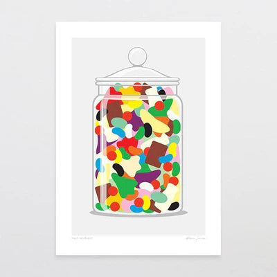 Help Yourself by Glenn Jones - A4 Art Print