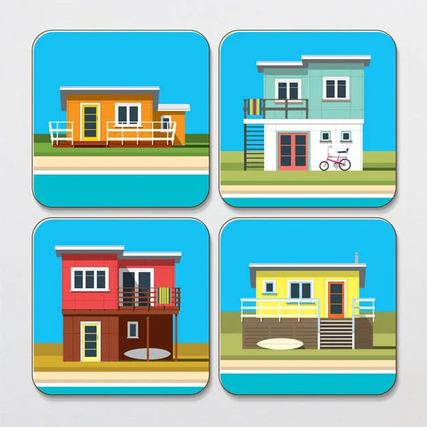 Baches Coaster Set by Glenn Jones