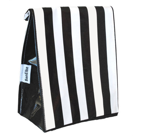 Lunch Bag by BenElke - Black Stripe