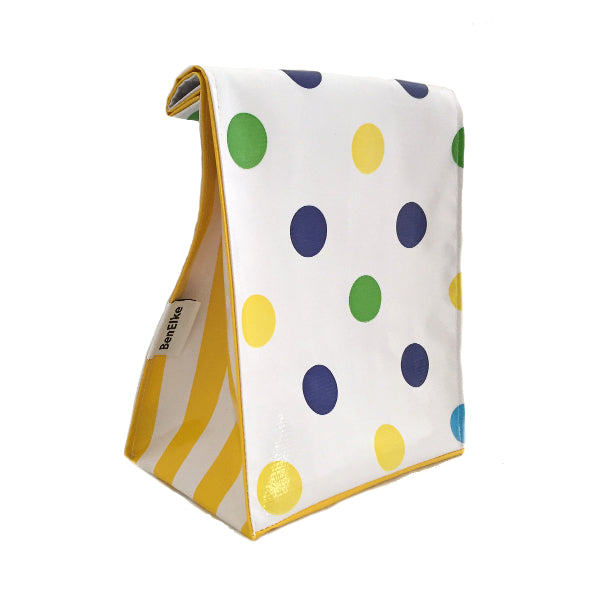 Lunch Bag by BenElke - Confetti Blue