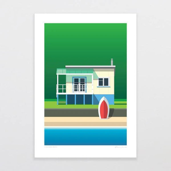 Hideaway Bach by Glenn Jones - A4 Print