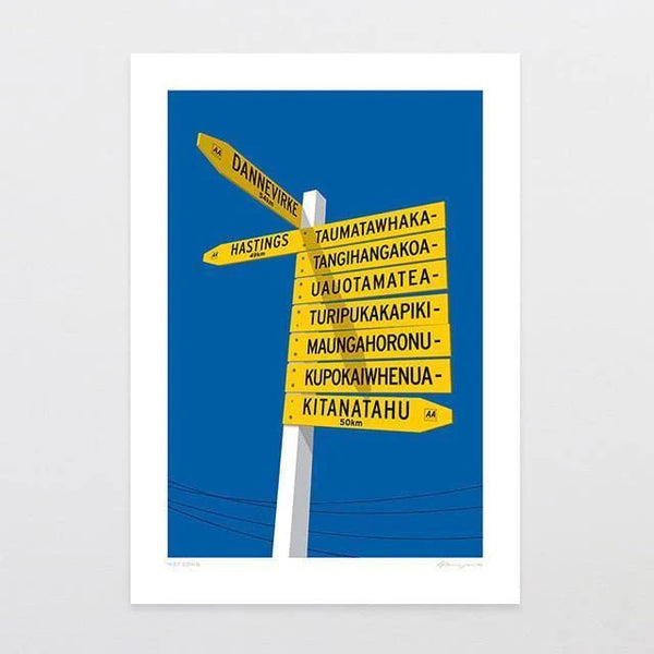 Not Long by Glenn Jones - A4 Art Print