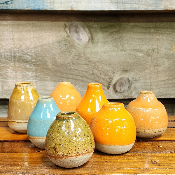 Little Bud Vases by Creative Clay Studio