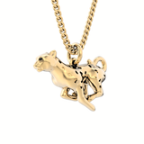 Chocli Leopard 18K Gold Plated Necklace