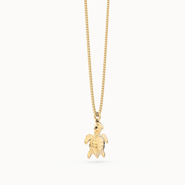 Chocli Turtle 18K Gold Plated Necklace