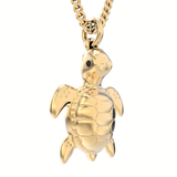 Chocli Turtle 18K Gold Plated Necklace