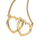 Chocli Connected Hearts 18K Gold Plated Necklace