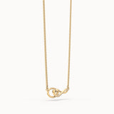 Chocli Infinity 18K Gold Plated Necklace