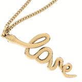 Chocli Love Snake 18K Gold Plated Necklace