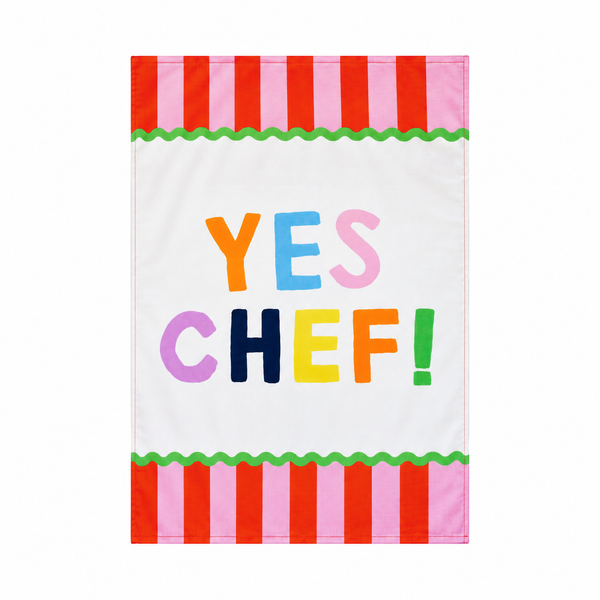 Yes Chef! Tea Towel