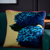 Hiyah Hydrangea Lime Cushion Cover - 45cm x 45cm