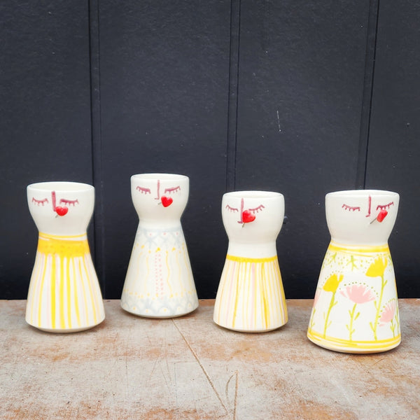 Little Lady Vases by Creative Clay Studio