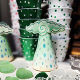 Little Cloud Vases by Creative Clay Studio