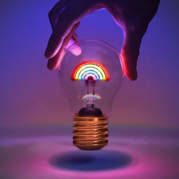 Rainbow LED Filament USB Lightbulb