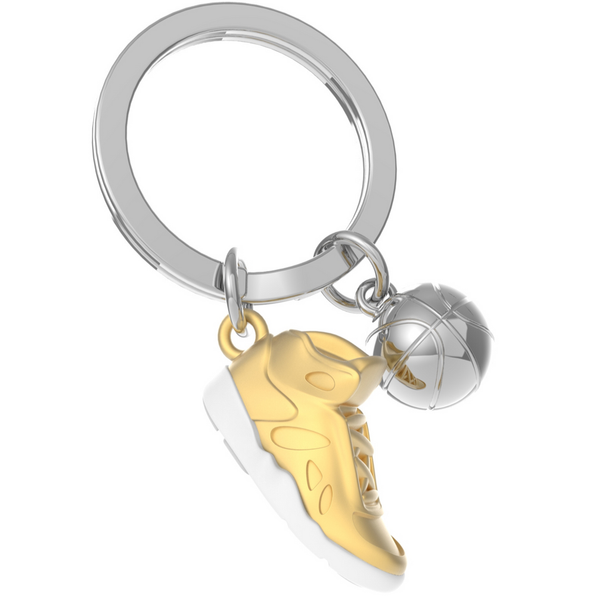 Basketball Boot Keychain