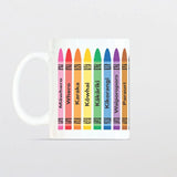 Crayons Mug by Glenn Jones