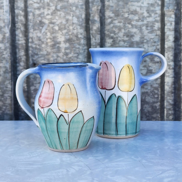 Tulips Cup and Jug Set