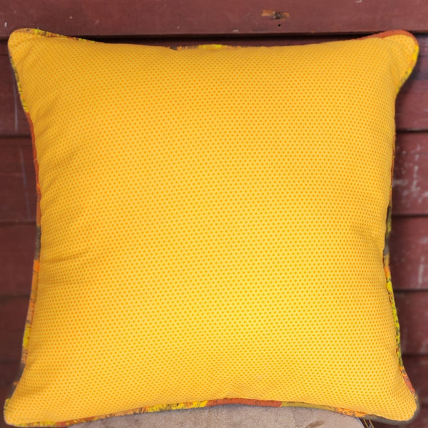 Yellow Spots - Cushion Cover - 50cm x 50cm