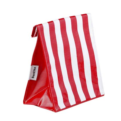 Lunch Bag by BenElke - Red Stripe